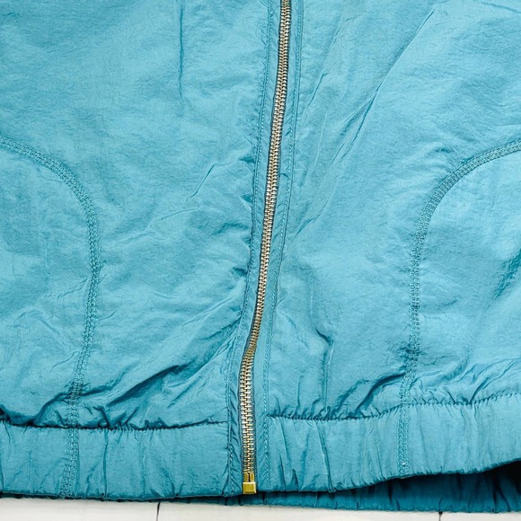 Wild Fable Teal Zip Up Light Puff Jacket - XS - Picture 4 of 11